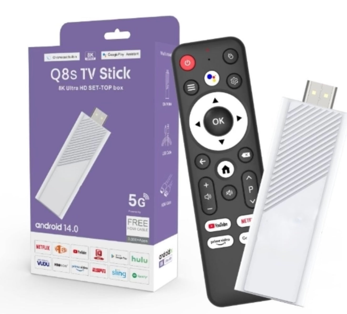 Google TV 4K Streaming Stick | Inclusief Spraakafstandsbediening